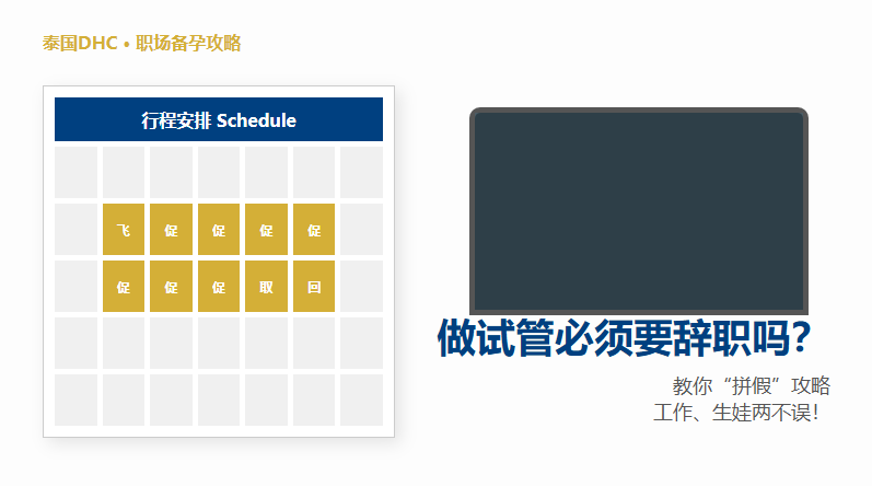 为了做试管必须辞职吗？DHC教你拼假攻略