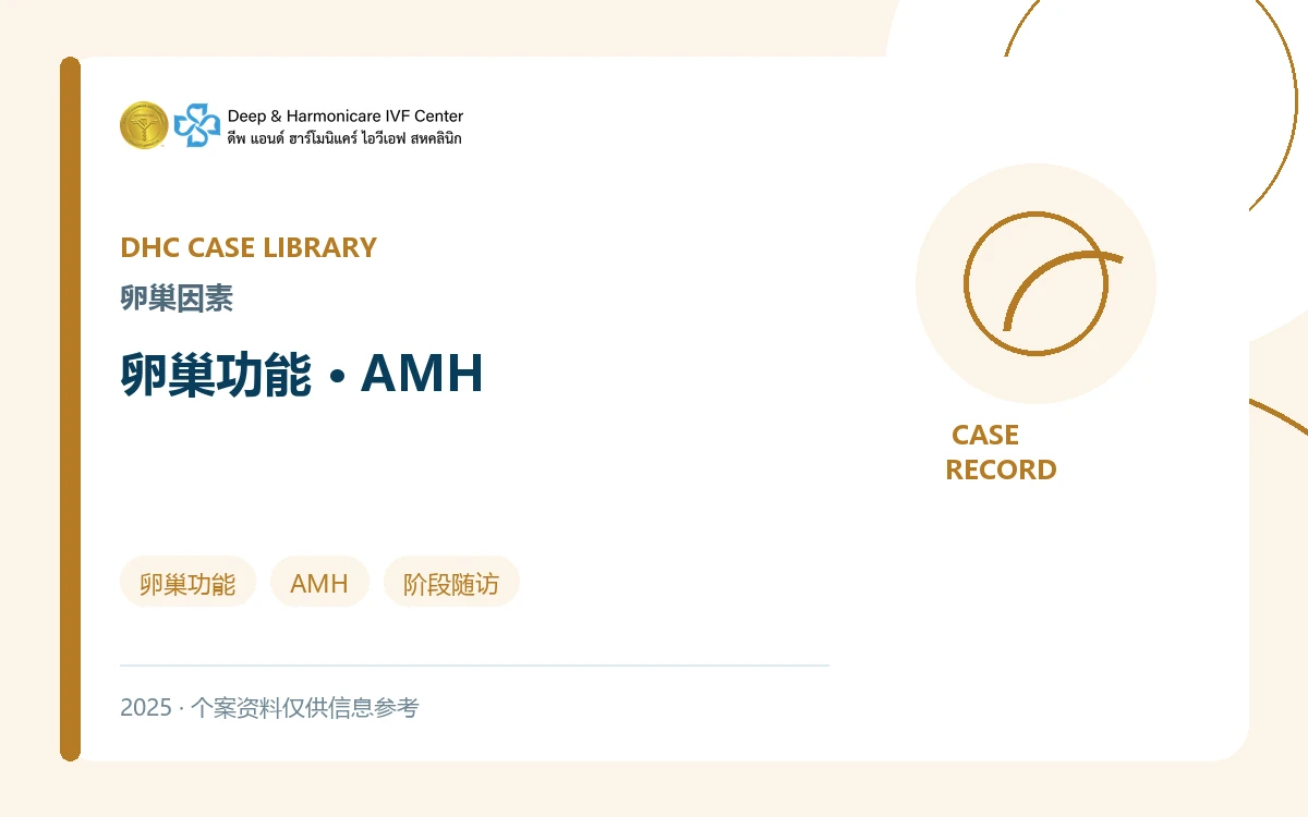 卵巢早衰：A女士案例记录